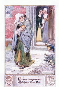 彼女のドールに不満を抱いたガマー・ガーニー 作： Charles Edmund Brock